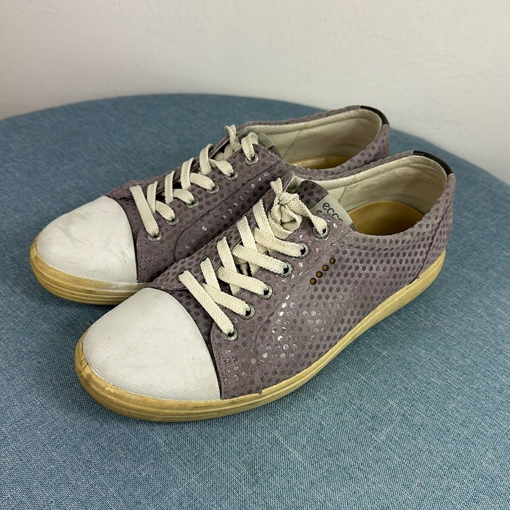 ECCO Tray Hybrid Hydromax Water Resistant Golf Shoe In Lavender 40 US 9